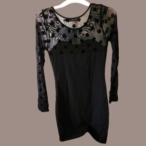 EUC Sunny Girl Sheer-top Dress